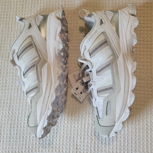 ADIDAS White and Silver Sneakers - Picture 3 of 16